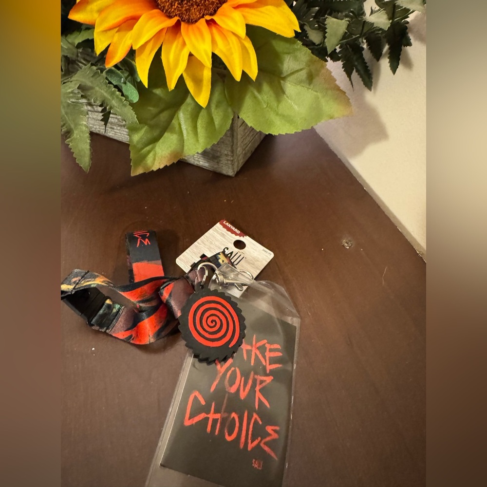 SAW themed lanyard. NEW